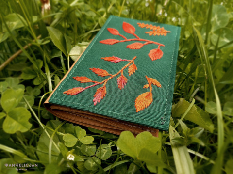 dostępne na zamówienie - napisz do mnie / portfel zielnik - rudy