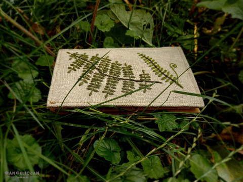 dostępne na zamówienie - napisz do mnie / portfel zielnik - paproć dostępne na zamówienie - napisz do mnie / portfel zielnik - paproć