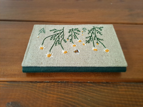 dostępne na zamówienie - napisz do mnie / portfel zielnik - rumianek