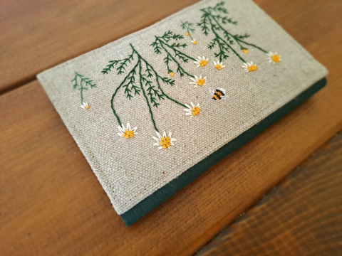 dostępne na zamówienie - napisz do mnie / portfel zielnik - rumianek