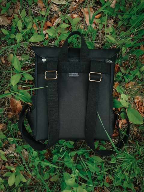 plecak czarny - zimoziół