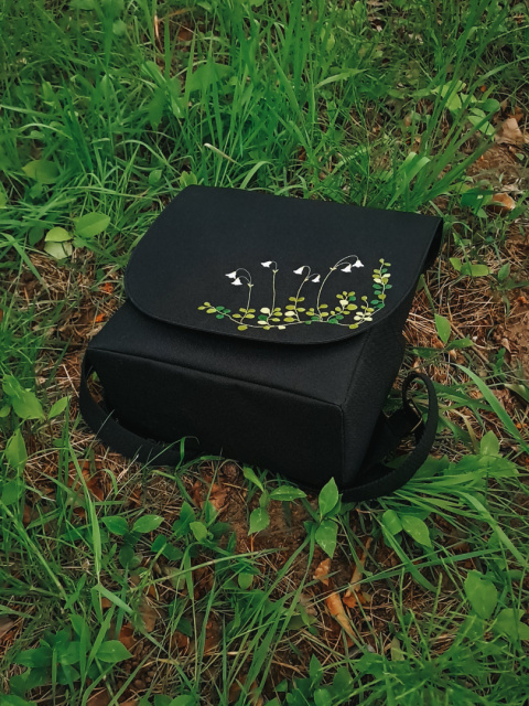 plecak czarny - zimoziół