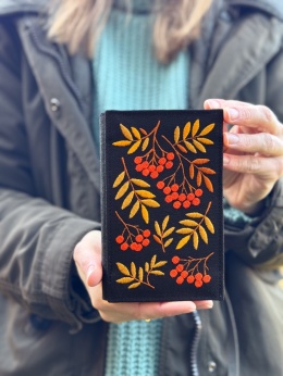 portfel - czarna jarzębina