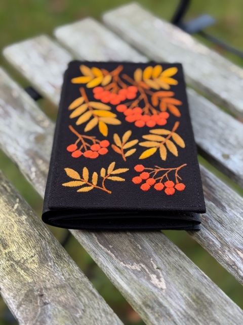 portfel - czarna jarzębina