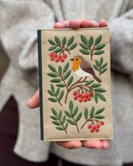 portfel - rudzik w jarzębinie