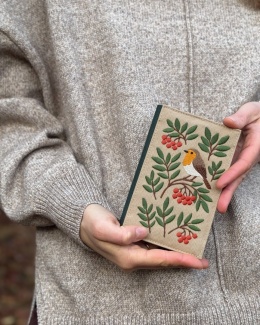 portfel - rudzik w jarzębinie