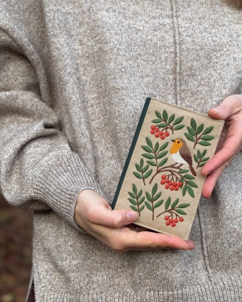 portfel - rudzik w jarzębinie