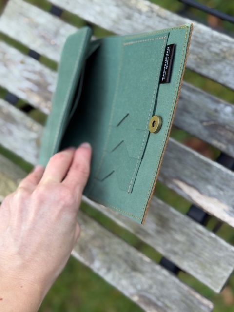 portfel - jarzębina na szałwii