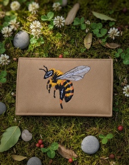 portfel - pszczoła