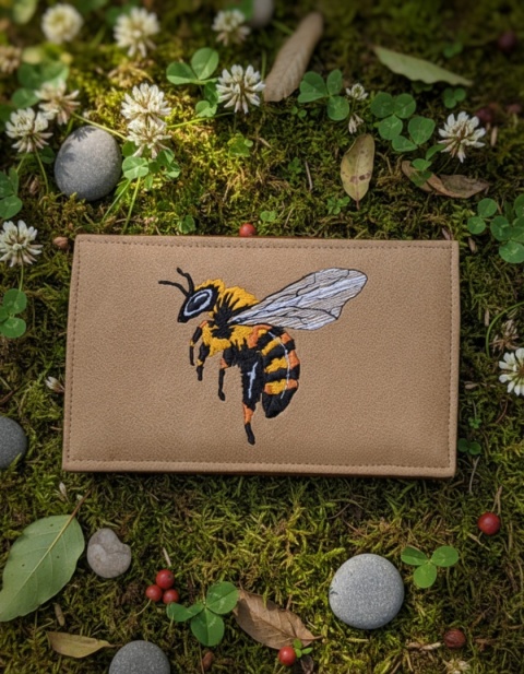 portfel - pszczoła